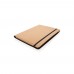 Deluxe Kork Portfolio A4 mit Stift, braun Deluxe Kork Portfolio A4 mit Stift, braun