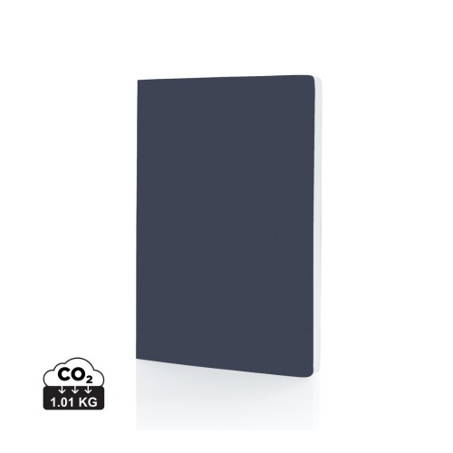 Impact softcover stone paper notebook A5, navy