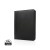 RCS rPU deluxe tech portfolio with zipper, black