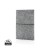 A5-Softcover-Notizbuch aus GRS zertifiert recyceltem Filz, grau