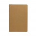 Salton A5 GRS gecertificeerd recycled papieren notitieboek, bruin