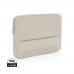 Armond AWARE™ RPET 15.6 inch laptop sleeve, beige