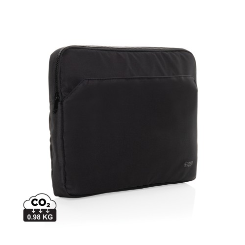 Swiss Peak Aware™ RPET Essential 15.6 inch laptop sleeve, black