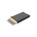 Standaard aluminum RFID kaarthouder, zwart