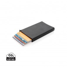 Standard aluminium RFID cardholder, black