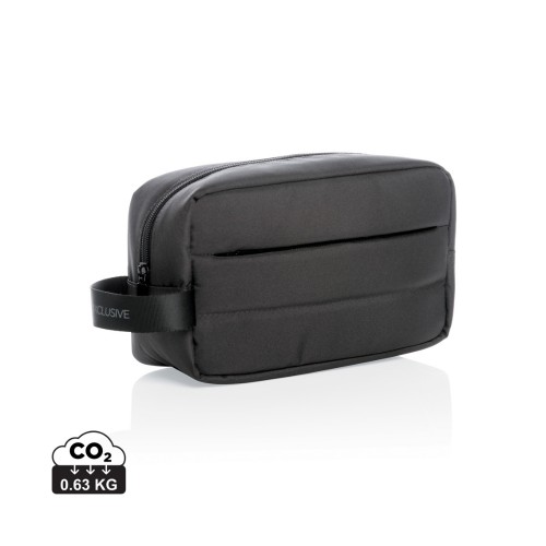 Impact AWARE™ RPET toiletry bag, black