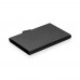 C-Secure aluminium RFID card holder, black