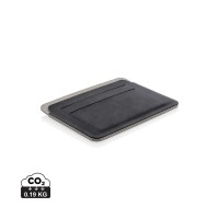 Quebec RFID Kartenhalter. schwarz, grau