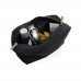 Impact Aware™ 285g/m² Kosmetiktasche aus ungefärbtem Canvas, schwarz