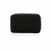 Impact Aware™ 285g/m² Kosmetiktasche aus ungefärbtem Canvas, schwarz