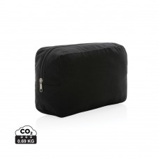 Impact Aware™ 285g/m² Kosmetiktasche aus ungefärbtem Canvas, schwarz