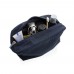 Impact Aware™ 285g/m² Kosmetiktasche aus ungefärbtem Canvas, navy blau