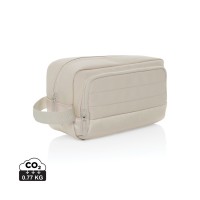 Armond AWARE™ RPET toiletry bag, beige