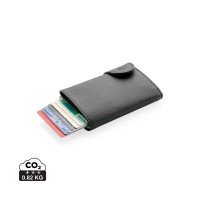 C-Secure RFID card holder & wallet. black, silver