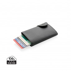C-Secure RFID card holder & wallet. black, silver