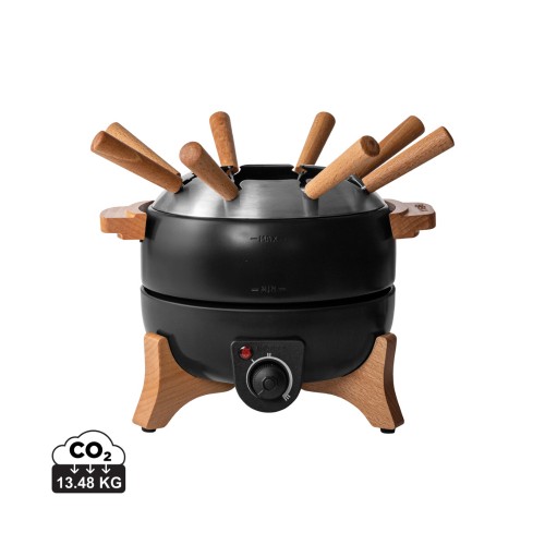 BOSKA Elektrische Party Fondueset - 2.3 l (EU-type F), zwart