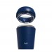 Topl-Trinkbecher aus rec. Stahl mit 360-Grad-Deckel 354ml, navy blau