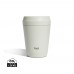Topl Recycled Staal To Go beker gepatenteerd 360 Lid 235ml, wit