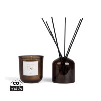 VINGA Nordic essence ambience set. off white, dark brown