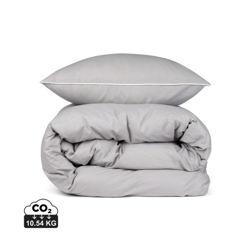 VINGA Marston OCS organic cotton bed linen. 4 pcs set, grey