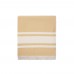 VINGA Tolo hammam terry towel. yellow, off white