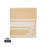 VINGA Tolo hammam terry towel. yellow, off white