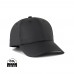 VINGA Baltimore AWARE™ gerecycled PET cap, zwart