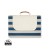 VINGA Alba GRS RPET picnic blanket large, navy