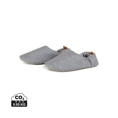 VINGA Moulton RCS RPET slippers S/M. grey, granite grey