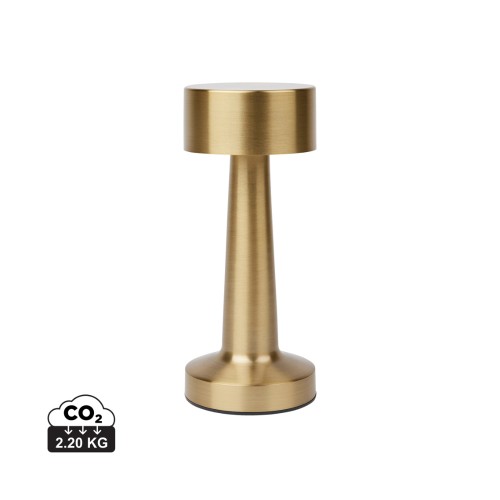 VINGA Maris Tischleuchte aus RCS recyceltem ABS, gold VINGA Maris Tischleuchte aus RCS recyceltem ABS, gold
