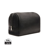 VINGA Bermond RCS gerecycled PU toilettas, zwart