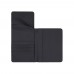 VINGA Baltimore RCS recycled polyester RFID passport cover, black