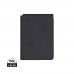 VINGA Baltimore RCS recycled polyester RFID passport cover, black