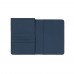 VINGA Baltimore RCS recycled polyester RFID passport cover, navy