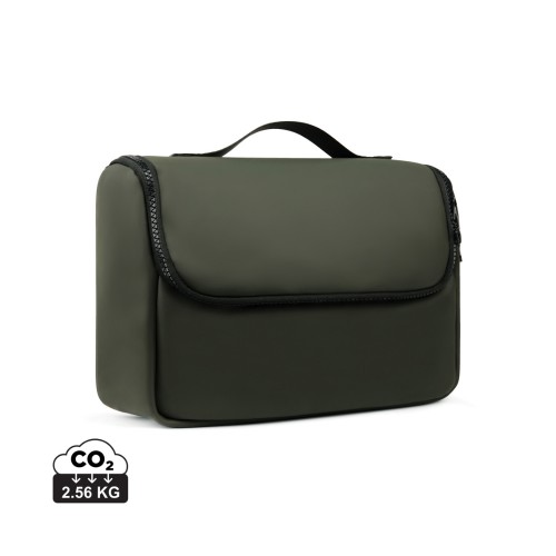 VINGA Baltimore travel toiletry bag, green