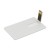 USB stick 2.0 card 4GB, Wit