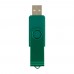 16GB USB-Stick Twister, Dunkelgrün