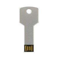 USB flash drive key 8GB, Silver