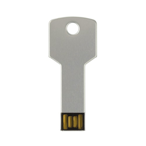 USB flash drive key 8GB, Silver