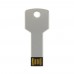 USB flash drive key 8GB, Silver