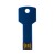USB flash drive key 8GB, Dark blue