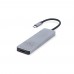 Sitecom CN-5502 5 in 1 USB-C Power Delivery Multiport Adapter, Grey