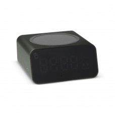 Xoopar Reddi Charge PD klok met draadloze oplader, Donker Grijs