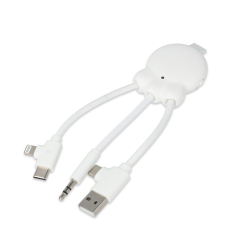 Xoopar OctopusFly Audiozender, Wit