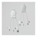 Xoopar OctopusFly Audiozender, Wit