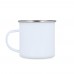 Emaille mok 350ml, Wit
