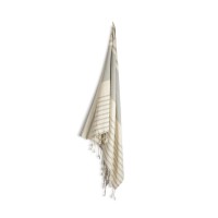 Sagaform Ella Hamam Towel organic cotton 90x170cm, Beige