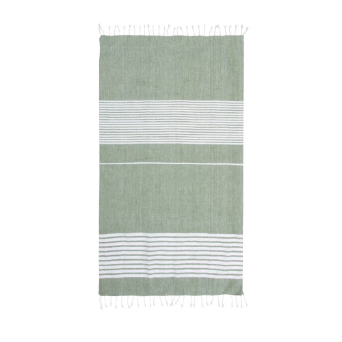 Sagaform Ella Hamamdoek biokatoen 145x250cm, Groen