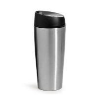 Sagaform Loke dubbelwandige mok groot 400ml, Zilver