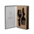 Byon Insalata Salatbesteck Steel, Schwarz